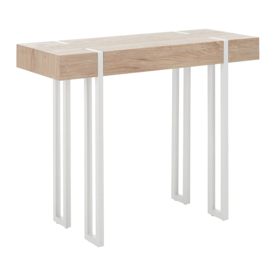 Safavieh Furniture Aberton CNS7003 Quick Assembly Instructions