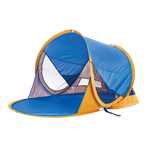 OZtrail Pop Up Beach Dome Owner's Manual