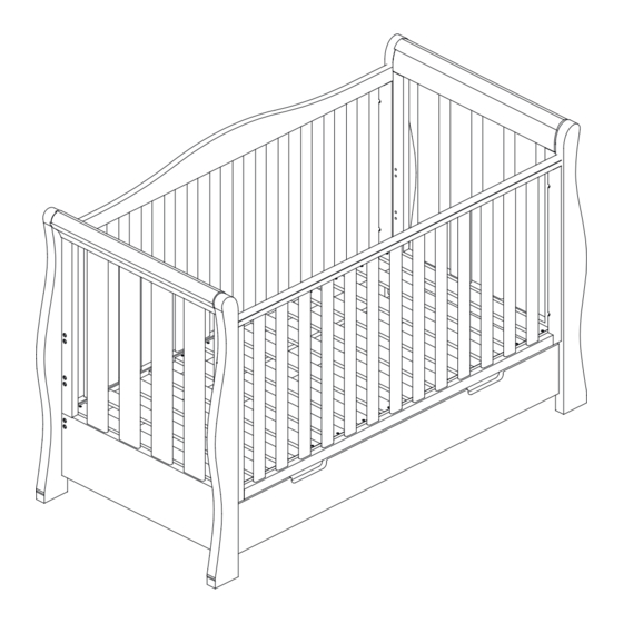 OBaby Stamford Luxe Cot Bed Instructions Manual
