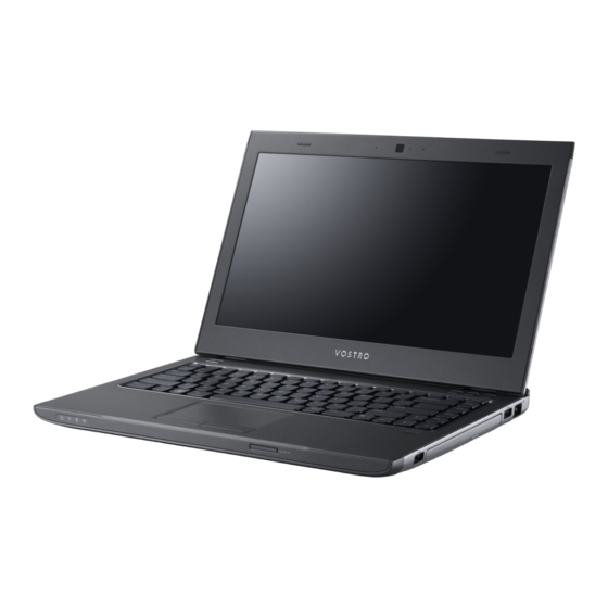 User Manuals: Dell Vostro 3460 Notebook Laptop