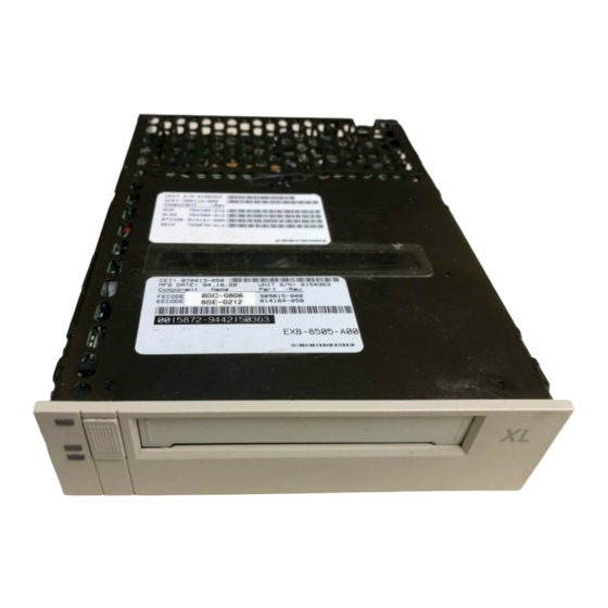 Exabyte EXB-8505 8mm Product Specification