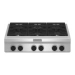 KitchenAid KGCU463VSS - 36 in. Width 20K BTU Ultra Power Burner Installation Instructions Manual