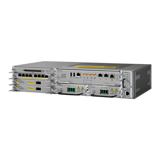 Cisco ASR 902 Hardware Installation Manual