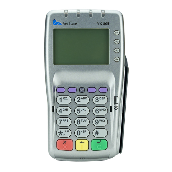 VeriFone VX520+ Manual