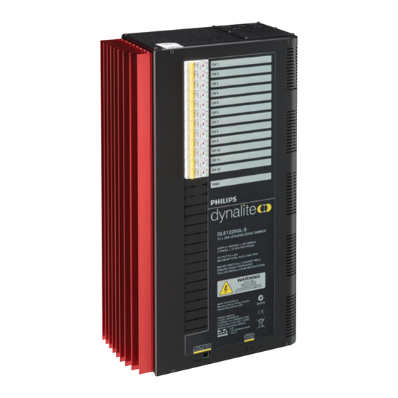 Philips Dynalite DLE1220GL Installation Instructions