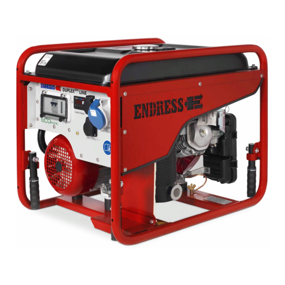 Endress ESE 406 HG-GT ES DUPLEX Operating Instructions Manual
