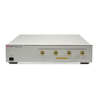 Keysight N5281A User's And Service Manual