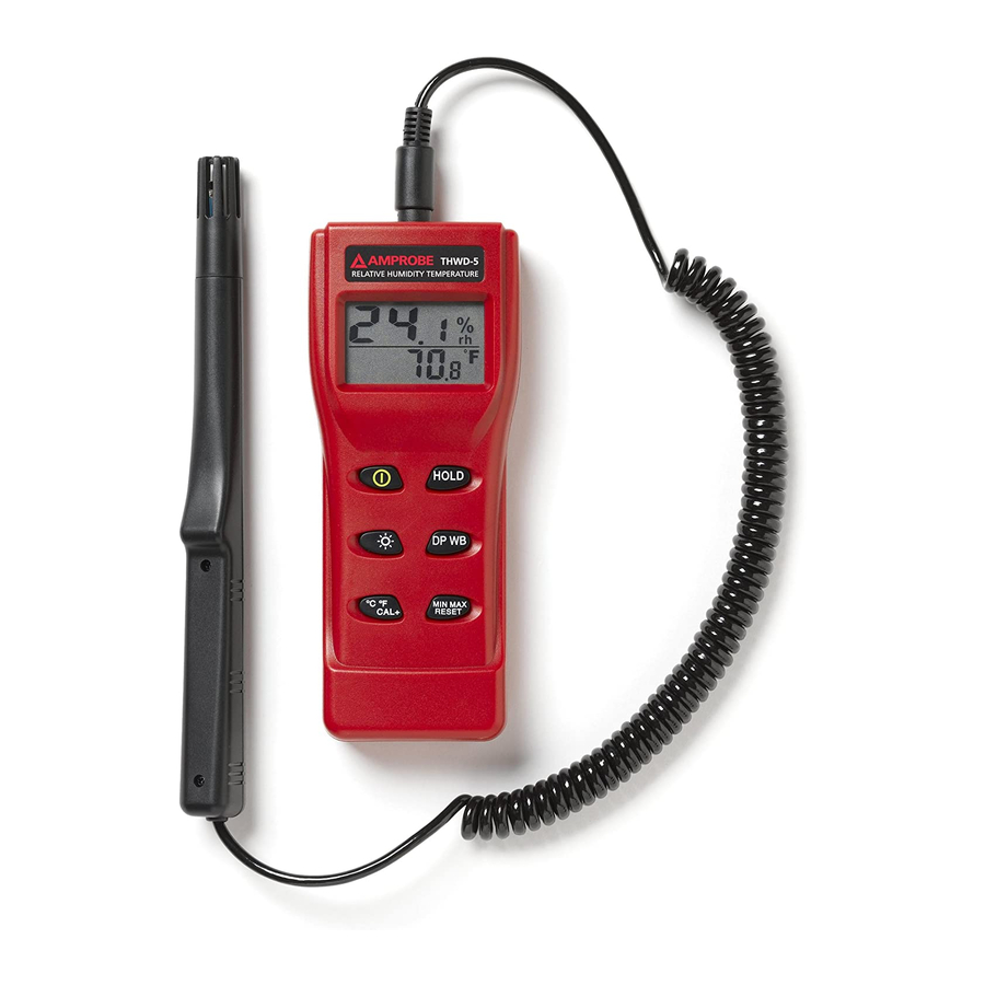 Amprobe THWD-5 User Manual