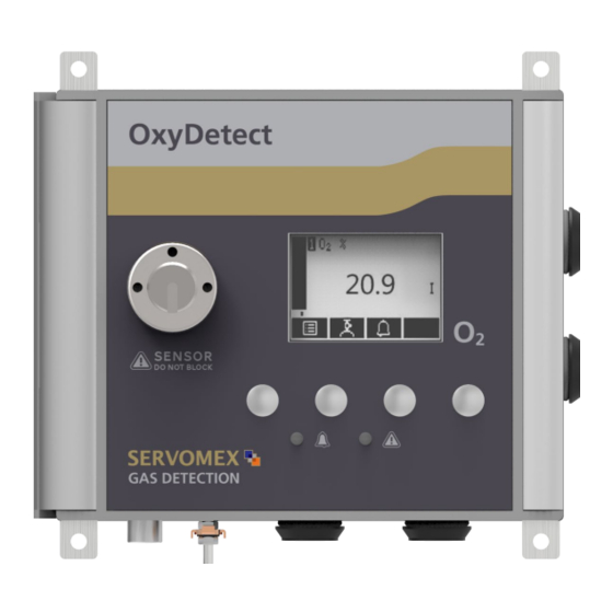 Spectris Servomex OxyDetect Operator's Manual
