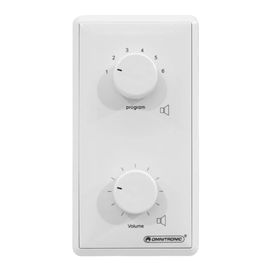 Omnitronic 80711081 User Manual