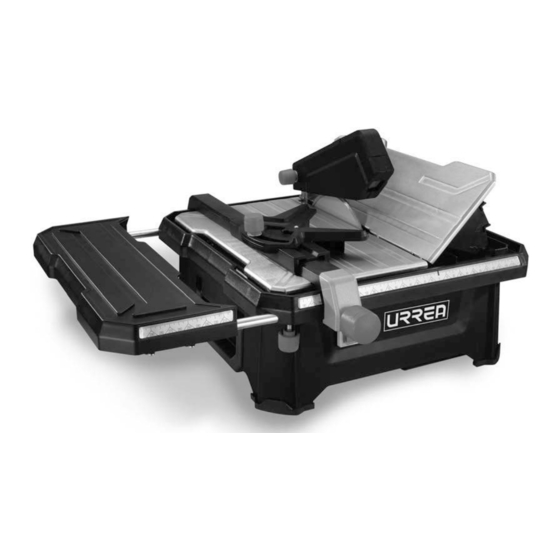 Urrea CC707 User Manual And Warranty