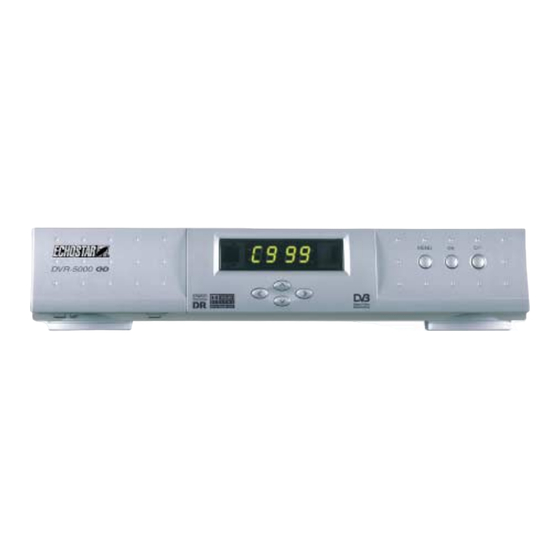 EchoStar DVR-5000 HDD Service Note