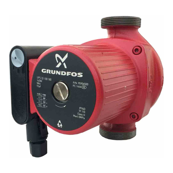 Grundfos UP Manual