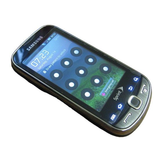 Samsung SPH-M910 User Manual