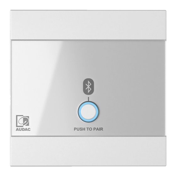 AUDAC WP220 Manuals
