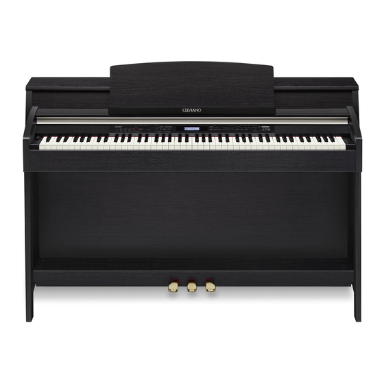 Casio Celviano AP-6 User Manual