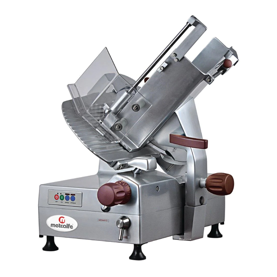 Metcalfe A300 Instructions For Use And Maintenance Manual
