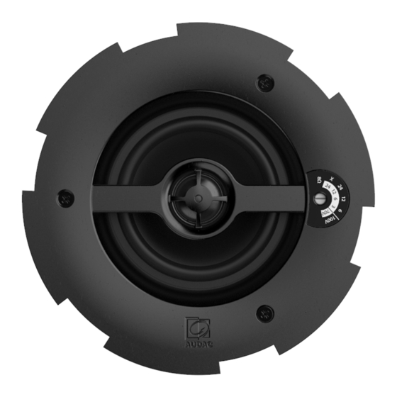 AUDAC CALI Series Installation Manual