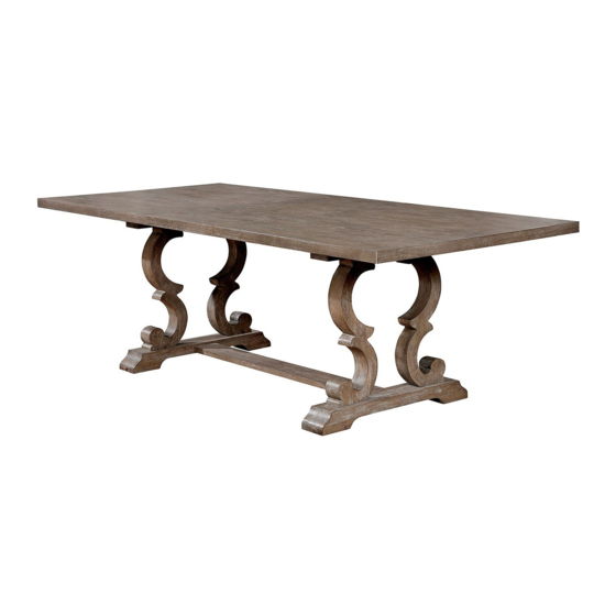 Furniture of America CM3577T Assembly Instructions
