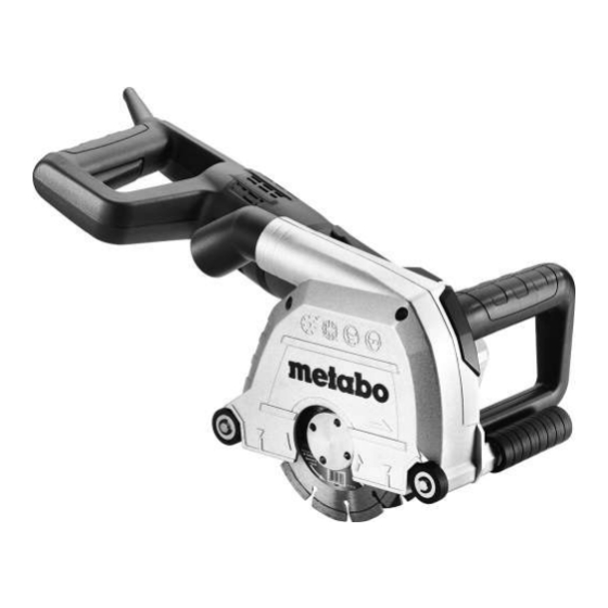 Metabo MFE 40 Original Operating Instructions