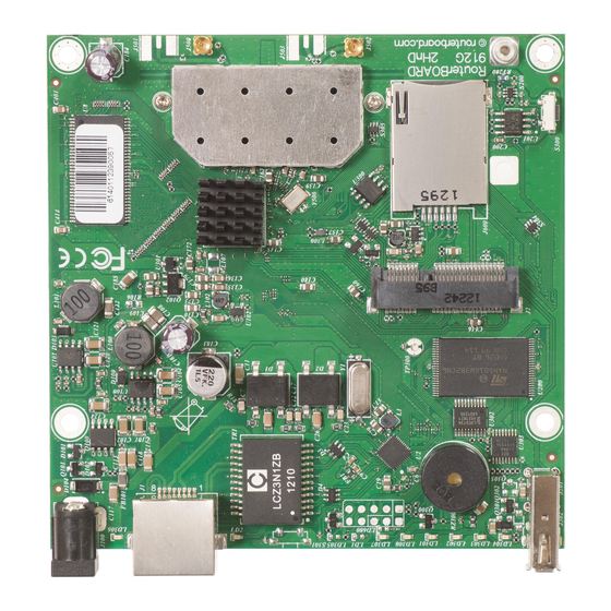 RouterBOARD RB911 Series User Manual