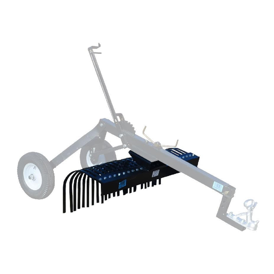 Titan Attachments 4ATVIRAKE Owner's Manual