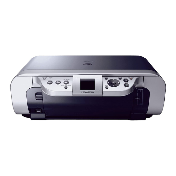 Canon PIXMA MP450 Start Here