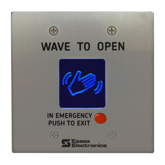 Essex Electronics Hand-E-Wave HEWMO-1 Installation Instructions Manual