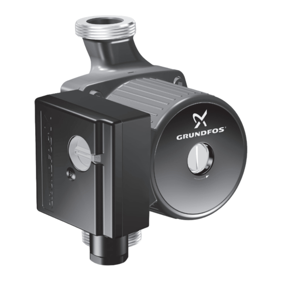 Grundfos UP Instructions Manual