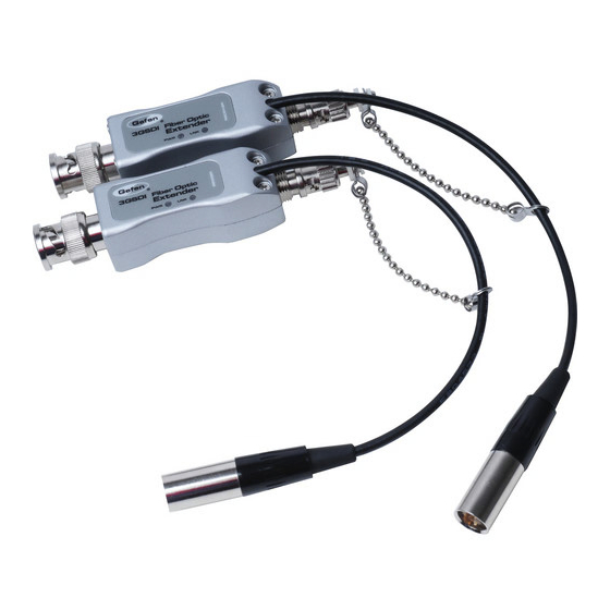Gefen EXT-3GSDI-FO-141 User Manual
