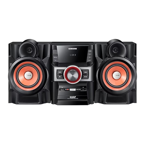 Samsung MX-D630 User Manual