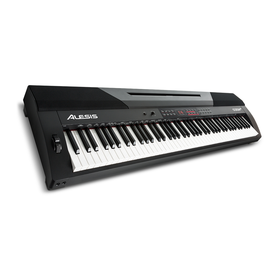 Alesis Coda Pro Manuals