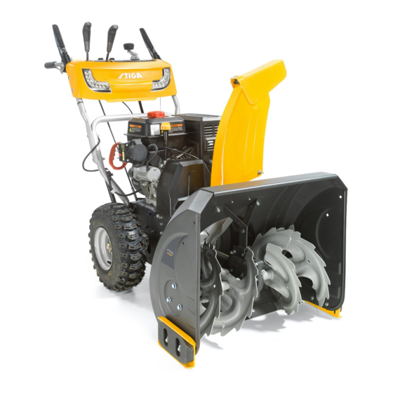 Stiga ST 627 S Series Instruction Manual