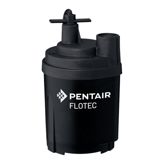Pentair FP0S1300X Installation And Operation Manual