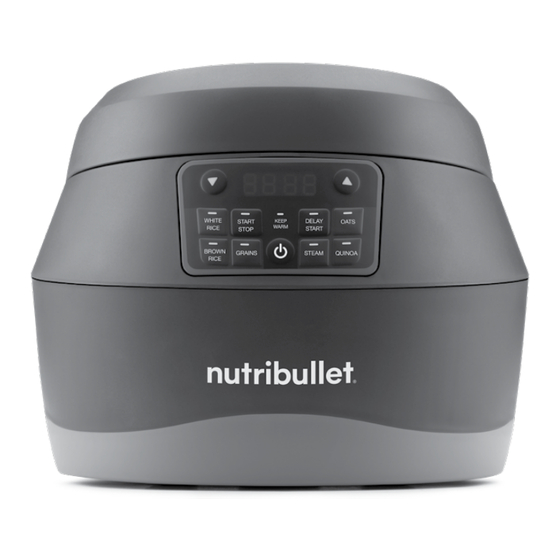 NUTRIBULLET EVERYGRAIN NBG07100 User Manual