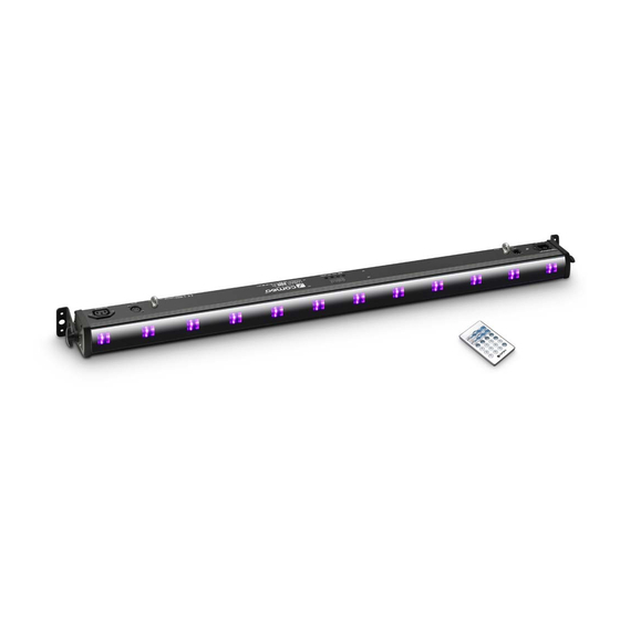 Cameo UVBAR 200 IR User Manual