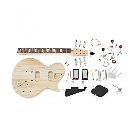 Gear4music Guitarworks DIY Electric Guitar Kit Pro Manual