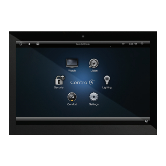 Control 4 3 Series Installation Manual