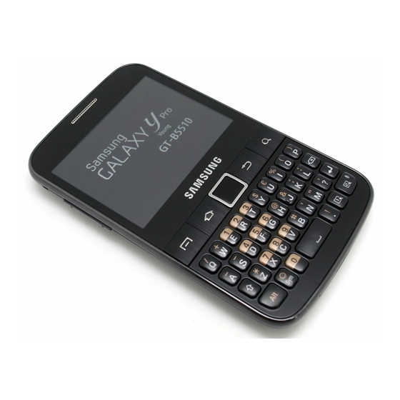 Samsung GT-B5510 User Manual
