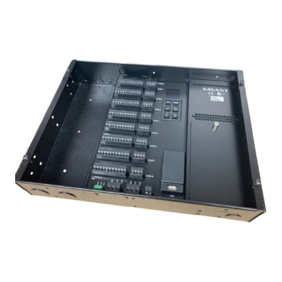 Savant CLI-8000 Series Quick Reference Manual