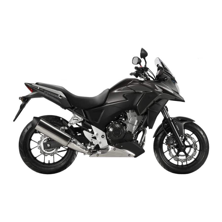 Honda CB500X Operation Manual