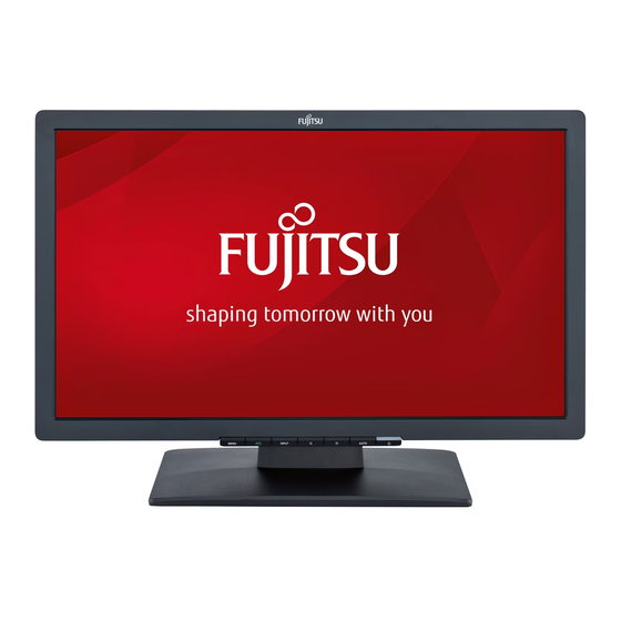 Fujitsu E22T-7 Pro Manuals