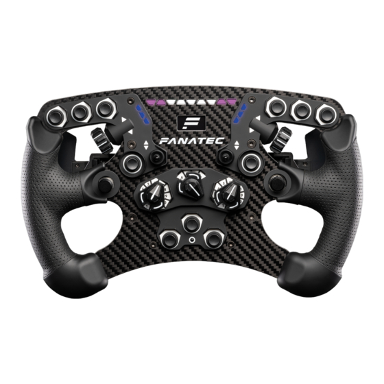 FANATEC ClubSport Quick Manual