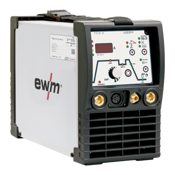 EWM Tetrix 200 Smart puls 5P TG Operating Instructions Manual