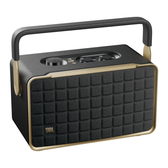 Harman JBL AUTHENTICS 300 Owner's Manual