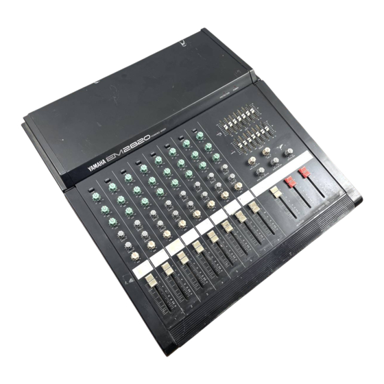 Yamaha EM2820 Operation Manual