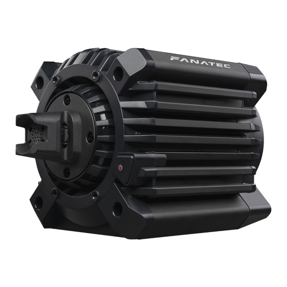 FANATEC CLUBSPORT Manual