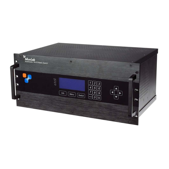 MuxLab 500470 Installation Manual
