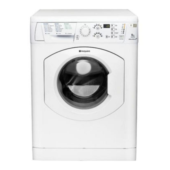 Hotpoint WMF 940P/G/A/K Instructions For Use Manual