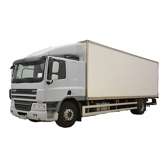 DAF CF65 Maintenance Manual